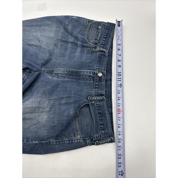Levis 569 Jeans Mens 40x32 Loose Straight Dark Denim Cotton ACTUAL SIZE 40x30 - Picture 5 of 9